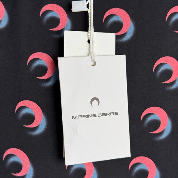 Marine Serre “Black SRR Crescent Moon” Skirt – FW19 – Size L - Picture 3 of 9